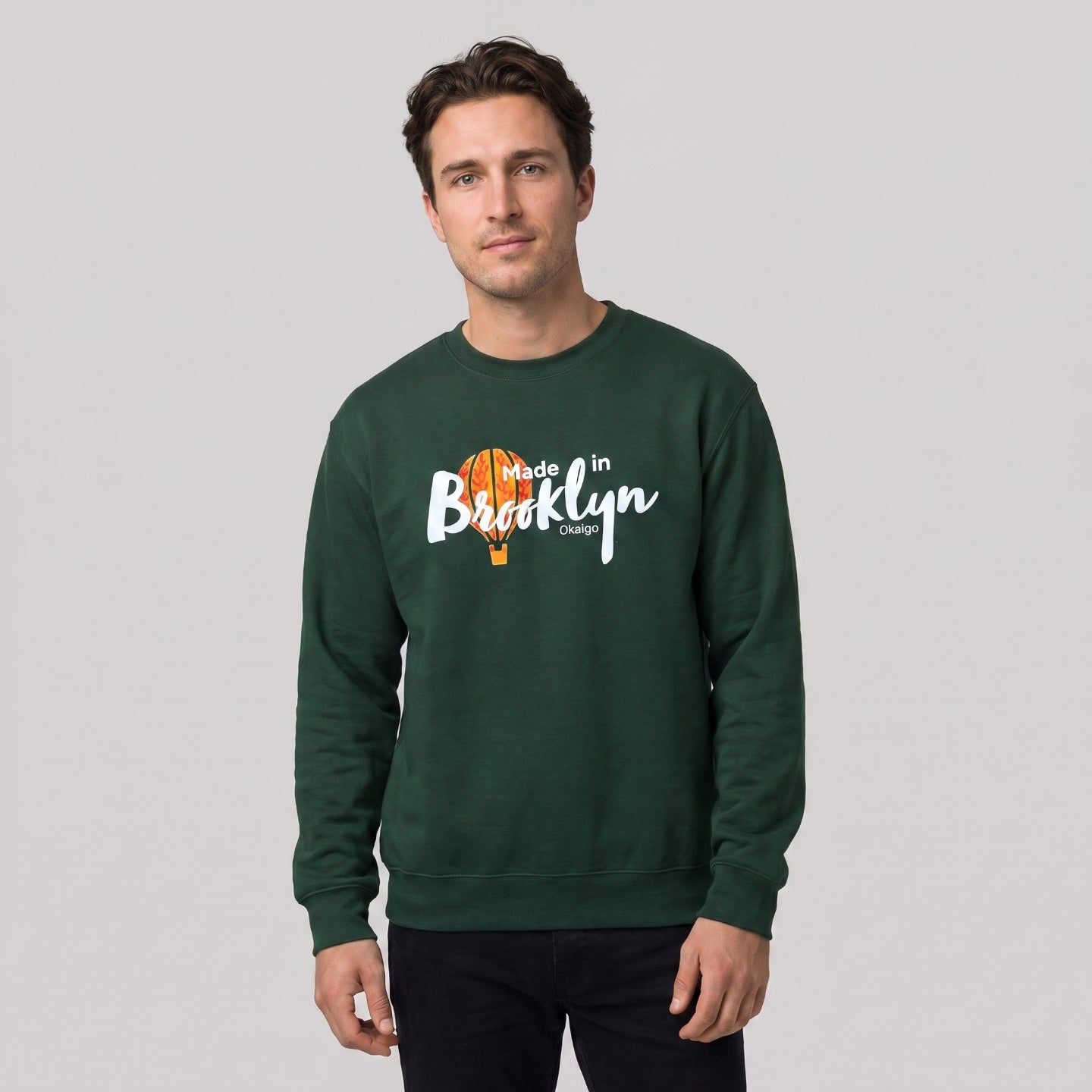 Made in Brooklyn 2.0 sweatshirt - Forest Green
