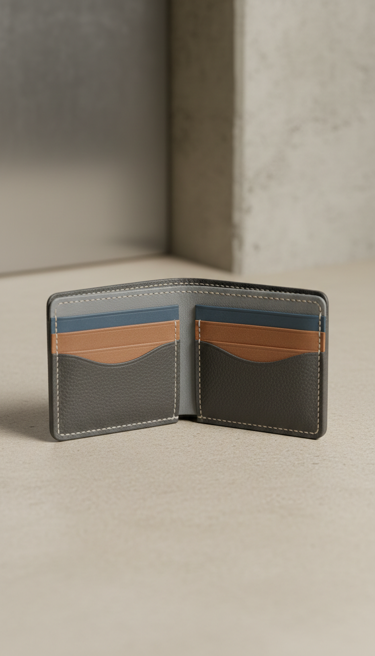 Slim Urban Wallet With RFID Shield