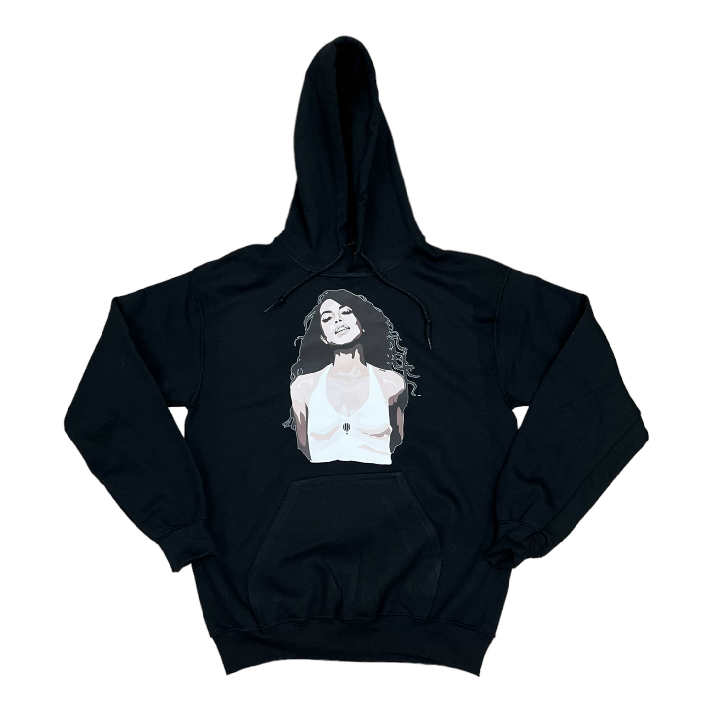 Aaliyah Pullover Hoody - Black