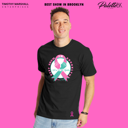 Pink and Teal T-Shirt