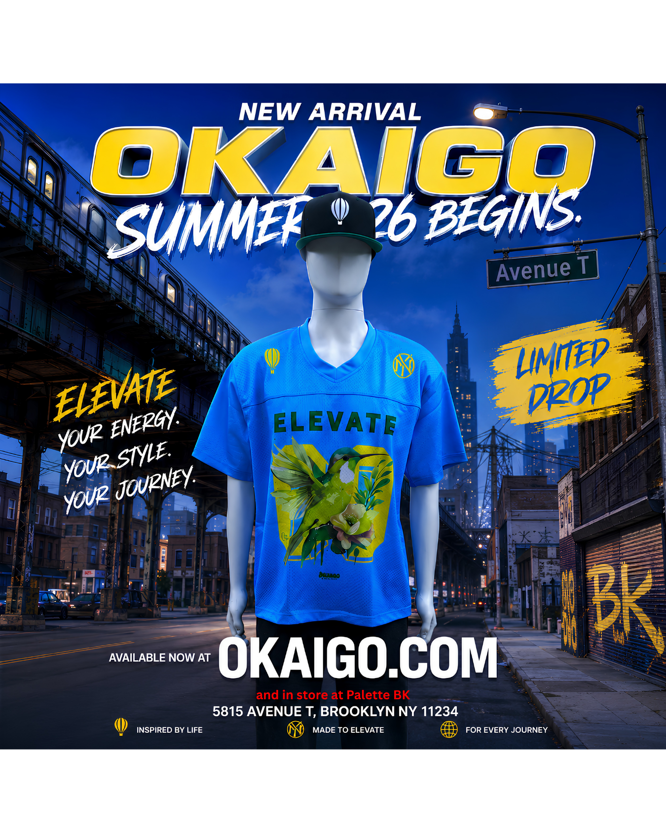 Okaigo Summer26 Jersey - blue