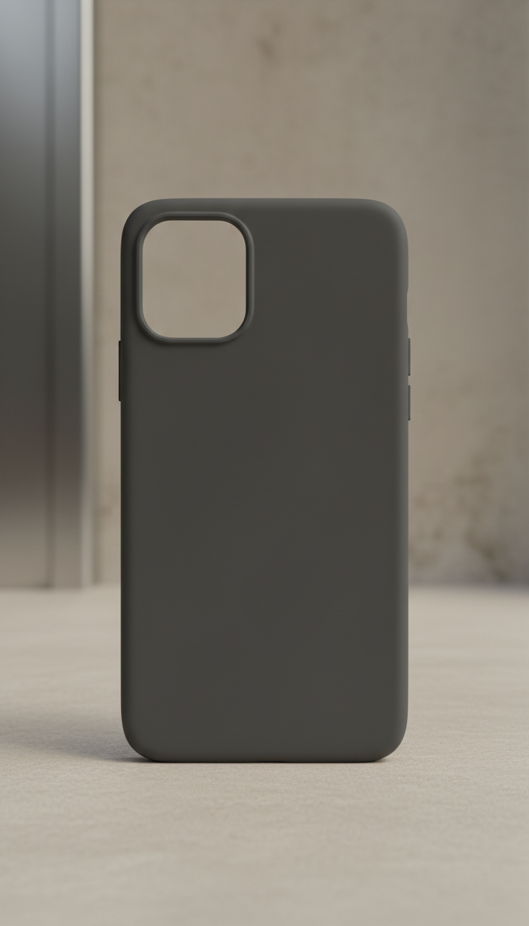 Matte Silicone Phone Case With Grip Texture