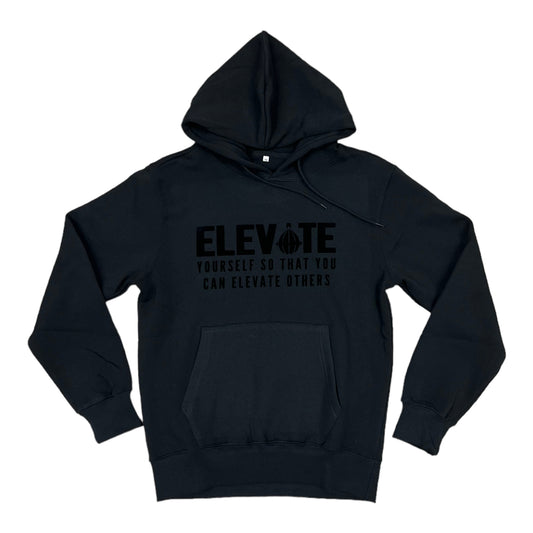 Black Elevation Pullover hood