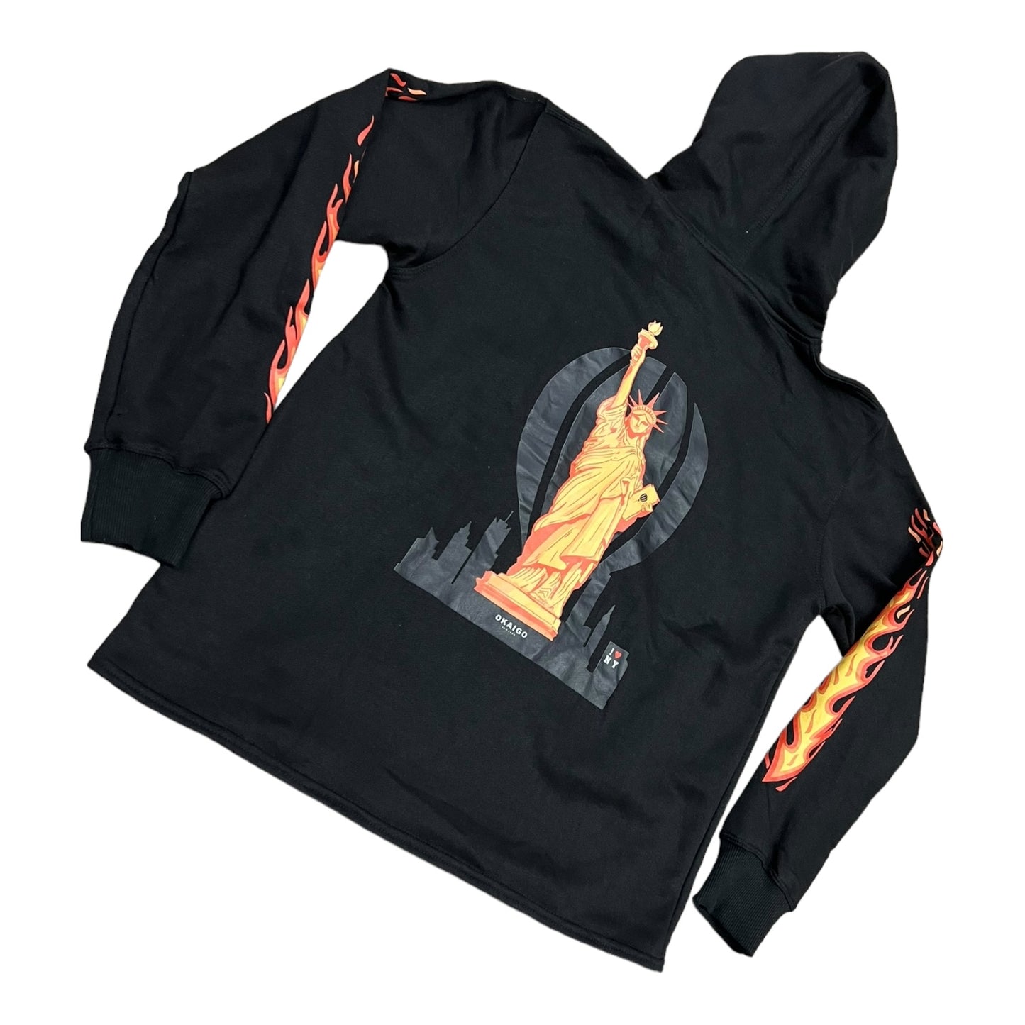 Okaigo Flames Pullover Hoodie