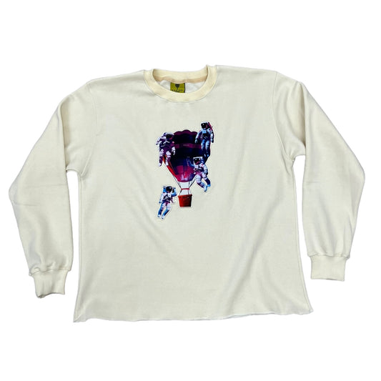 Cropped Space Vibe Sweatshirt