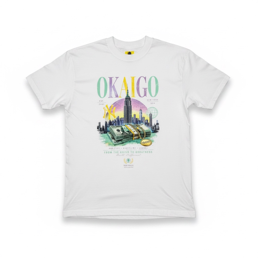 Grind to Success Shirts - White