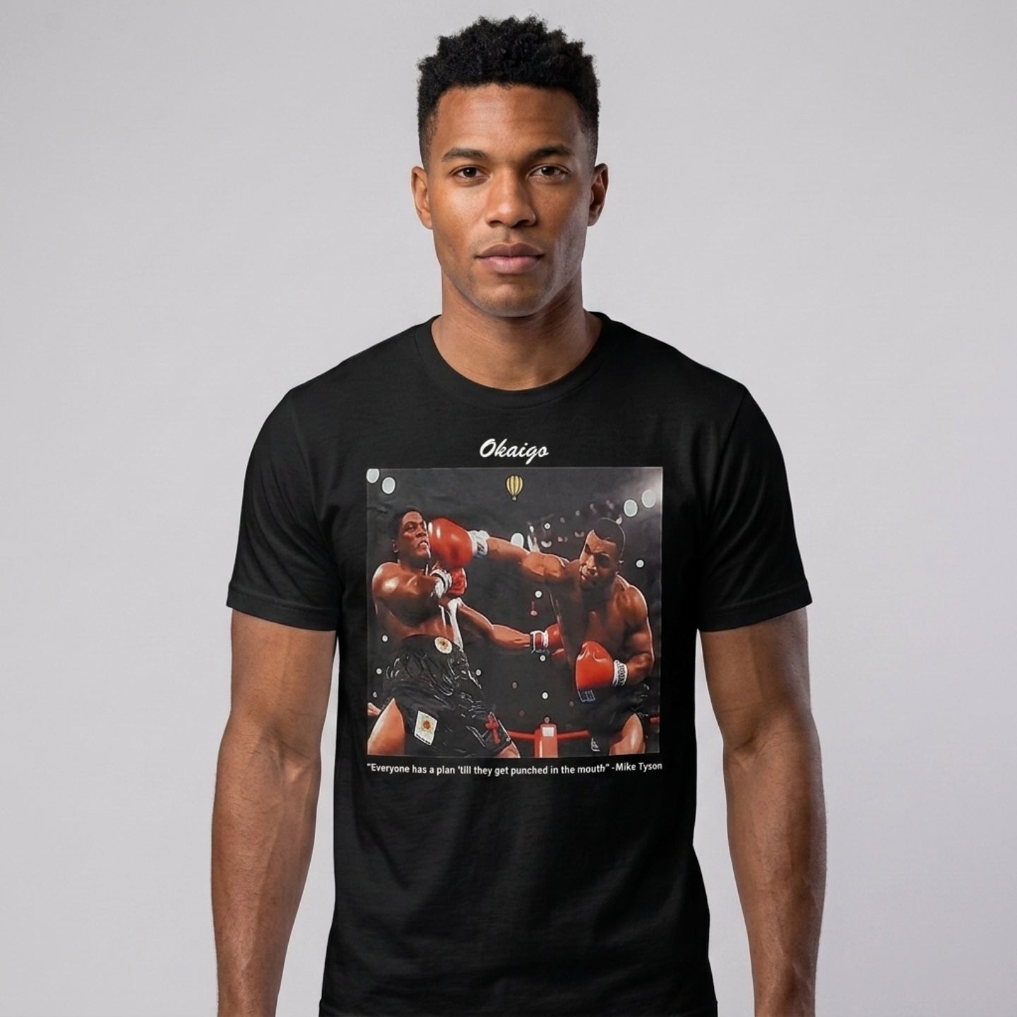 MIKE TYSON QUOTE PRMIUM SHORT SLEEVE SHIRT