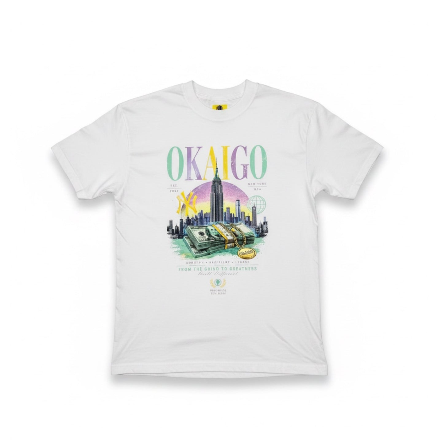 Grind to Success Shirts - White