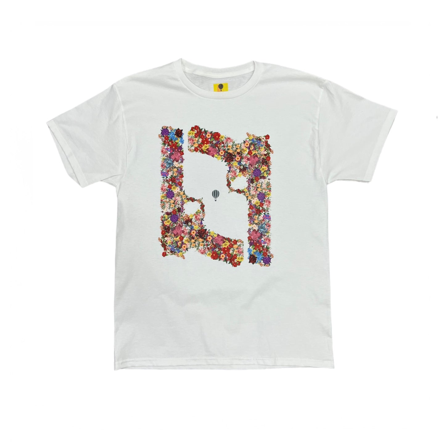 Floral guns of peace - White