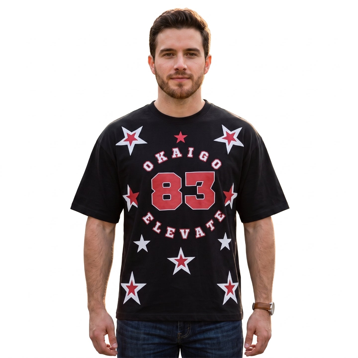 BLACK - SUPERSTAR JERSEY SHIRT