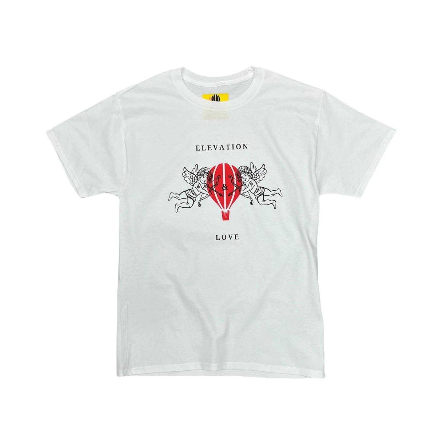Elevation and Love short sleeve T-Shirt (black & white)