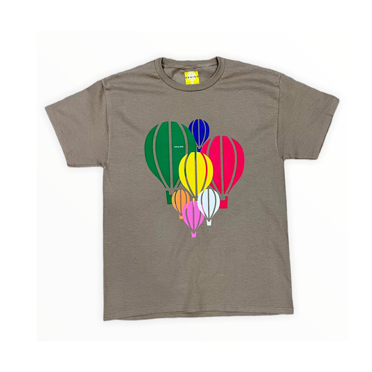 "Rise together" short sleeve pebble shirt