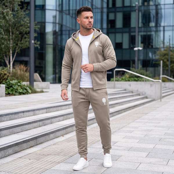 Cool Grey Hooded Sweatsuits
