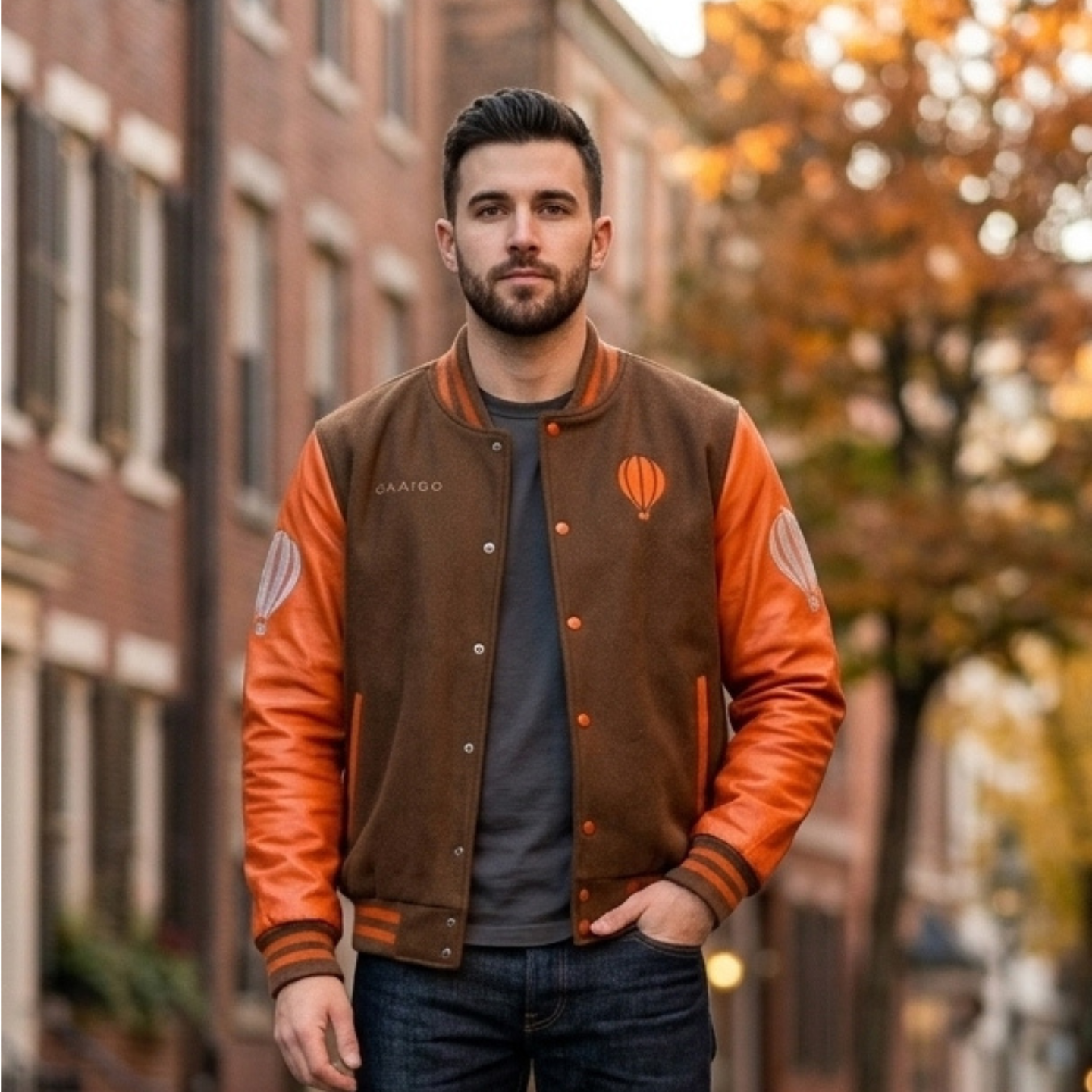 The Mandarin Varsity Jacket