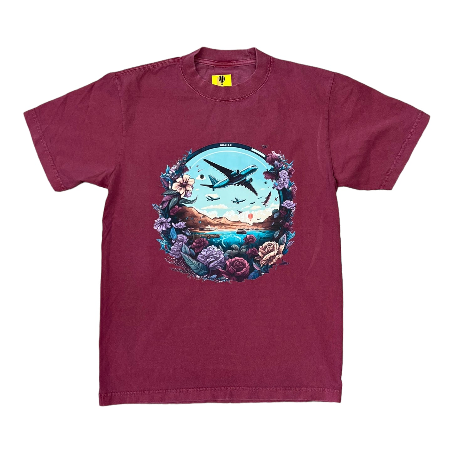 Planes & Flowers Heavyweight Shirt