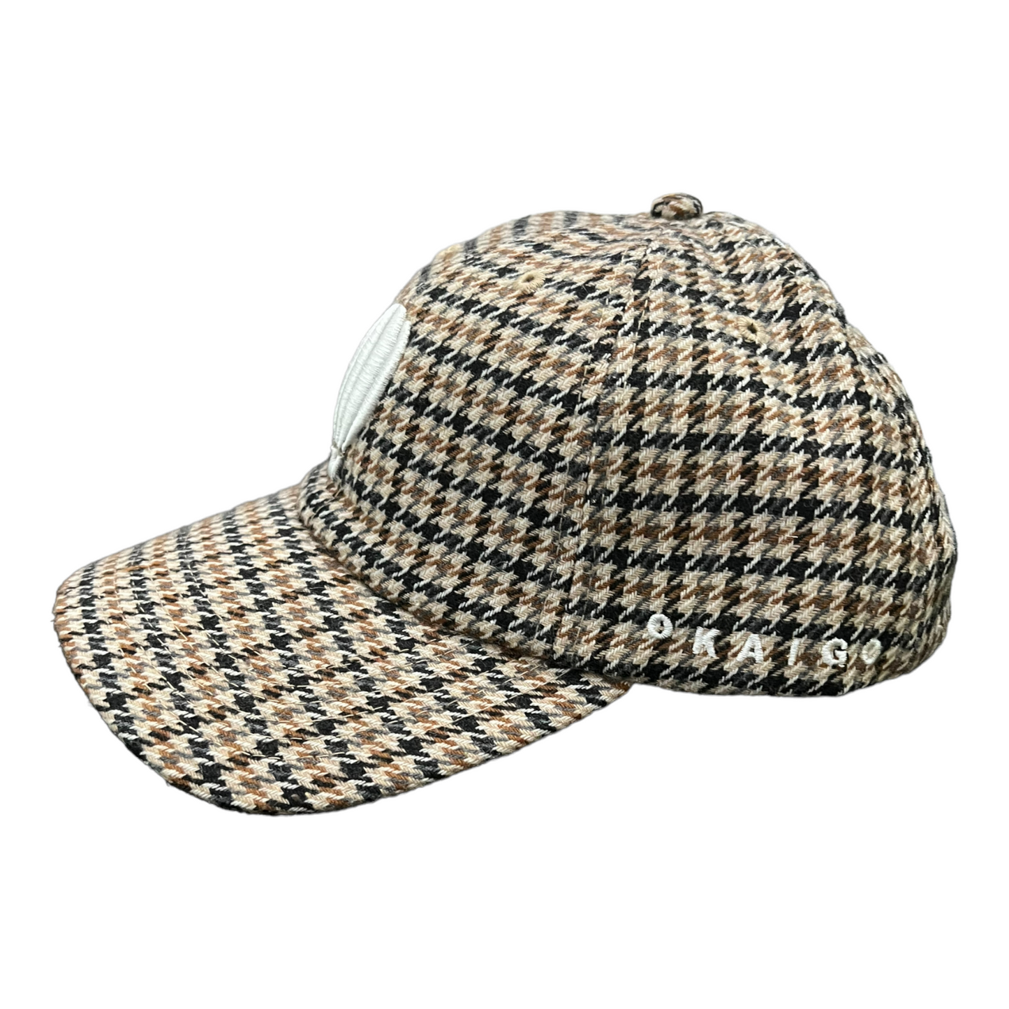 Houndstooth Dad Cap