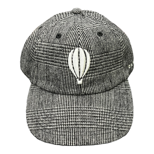 Grey Plaid Classic Dad Cap