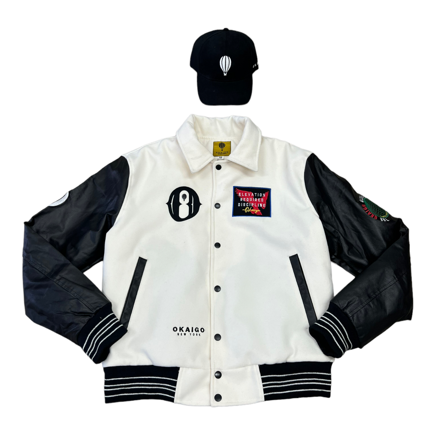 The Panda X Okaigo Letterman Jacket