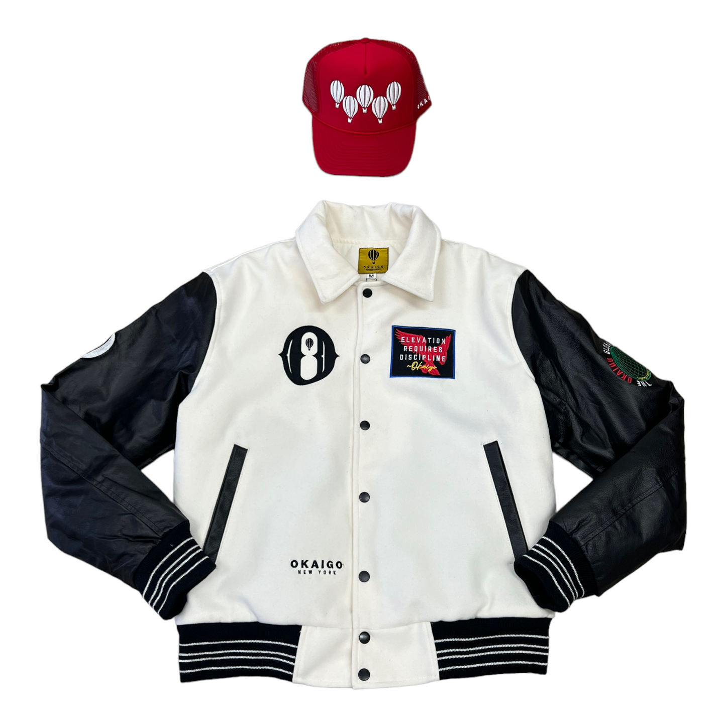 The Panda X Okaigo Letterman Jacket