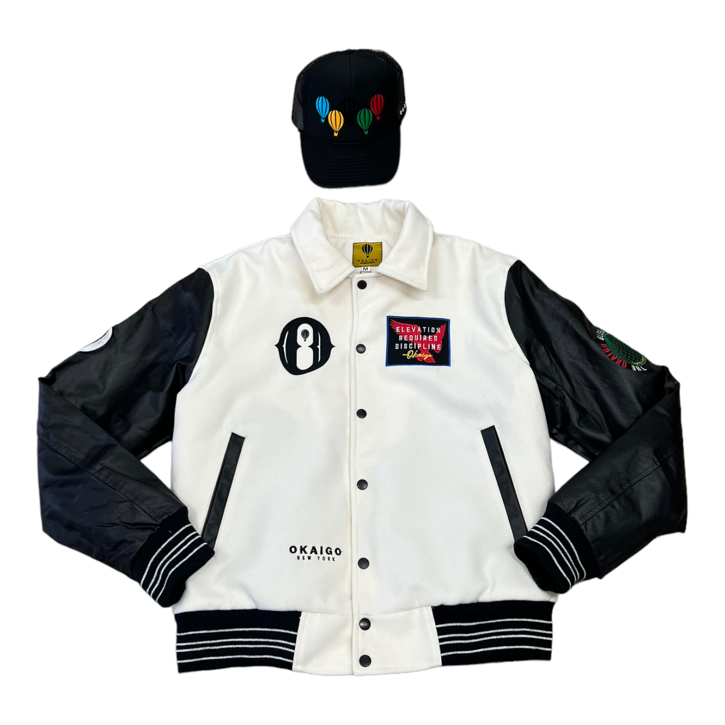 The Panda X Okaigo Letterman Jacket