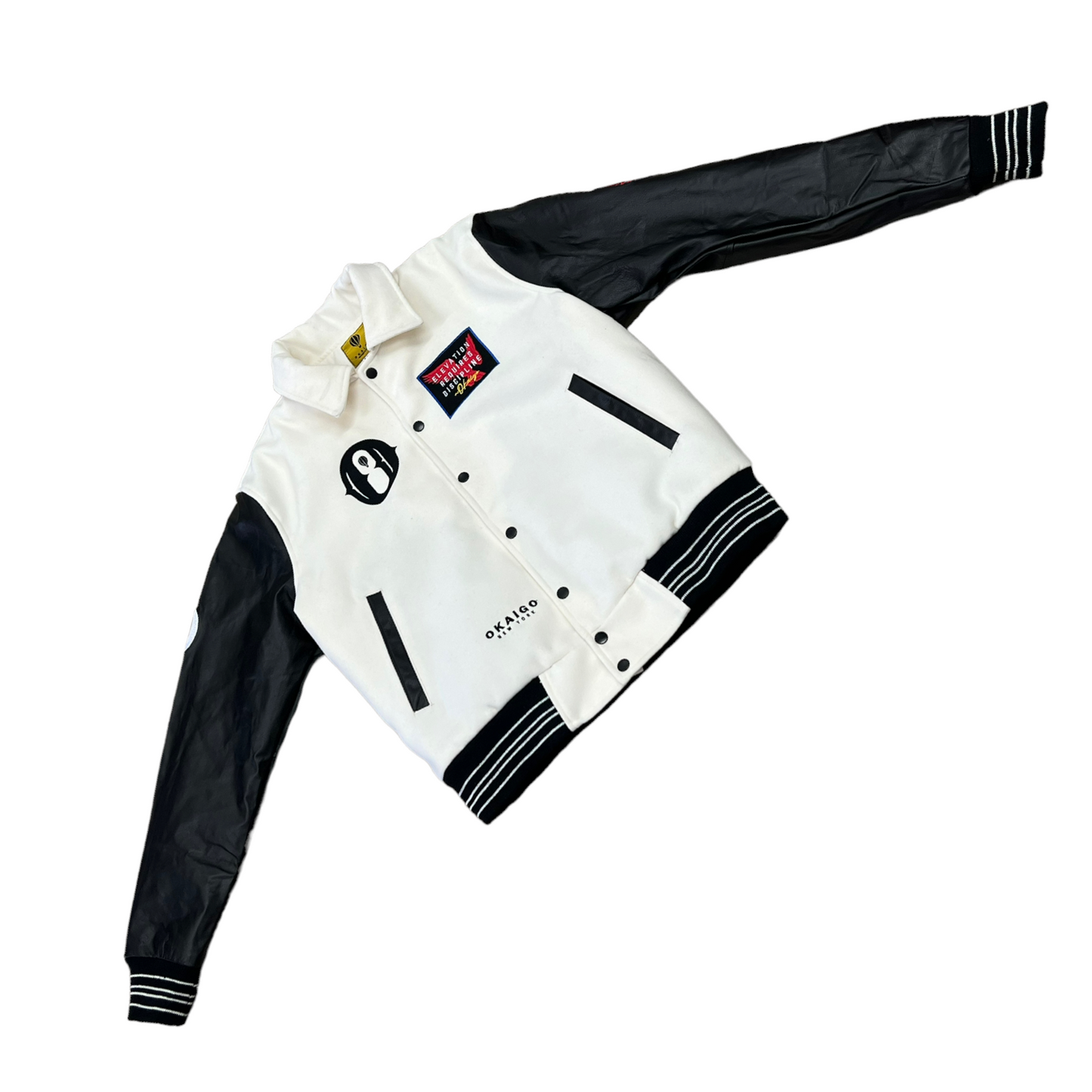 The Panda X Okaigo Letterman Jacket