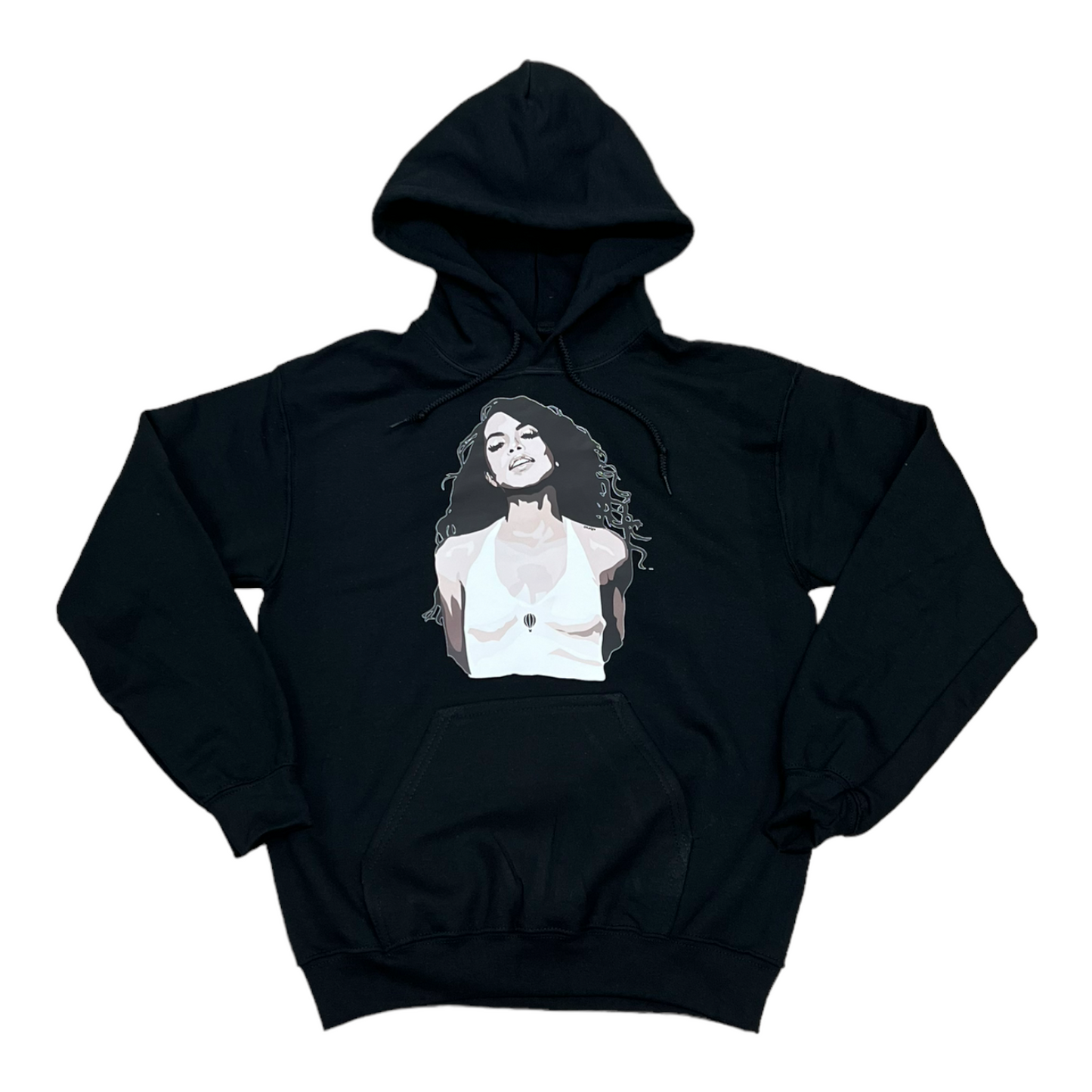 Aaliyah Pullover Hoody - Black