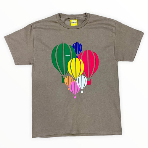 "Rise together" short sleeve pebble shirt