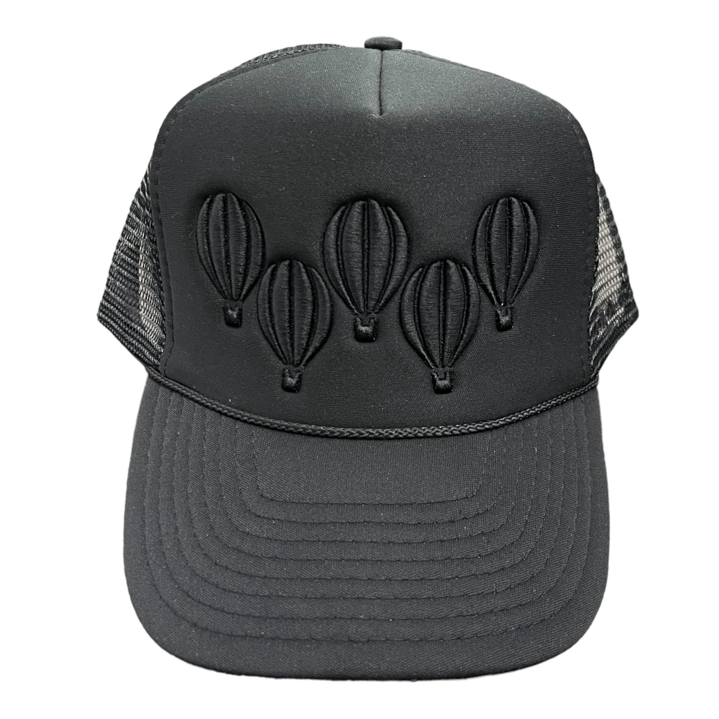 Triple Black 5 Balloon Trucker Hat